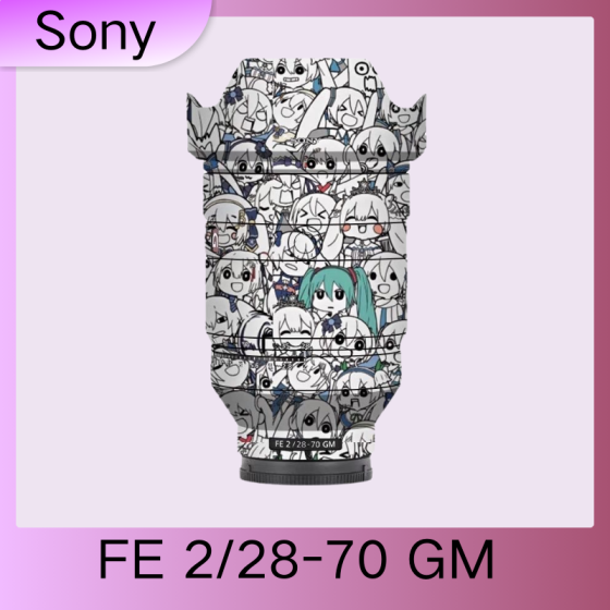 Lentes Sony FE28-70F2 GM - Pele câmera, adesivo câmera - com alta resistência a arranhões, à prova d'água e com design elegante.